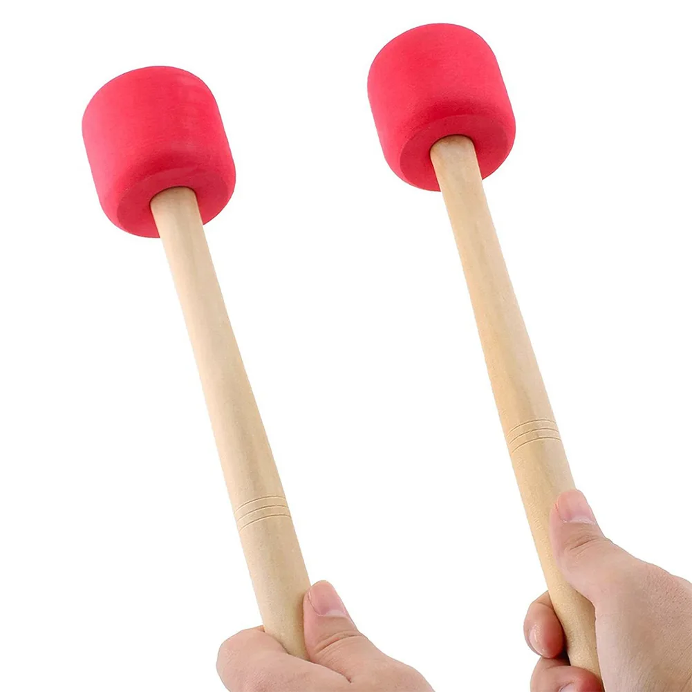 2 Pcs 33cm Bass Drum Mallet Foam Stick With Wood Handle Drummer Bands Musical Playing Percussion Instruments Parts
2 Pcs 33cm Bass Drum Mallet Foam Stick With Wood Handle Drummer Bands Musical Playing Percussion Instruments Parts