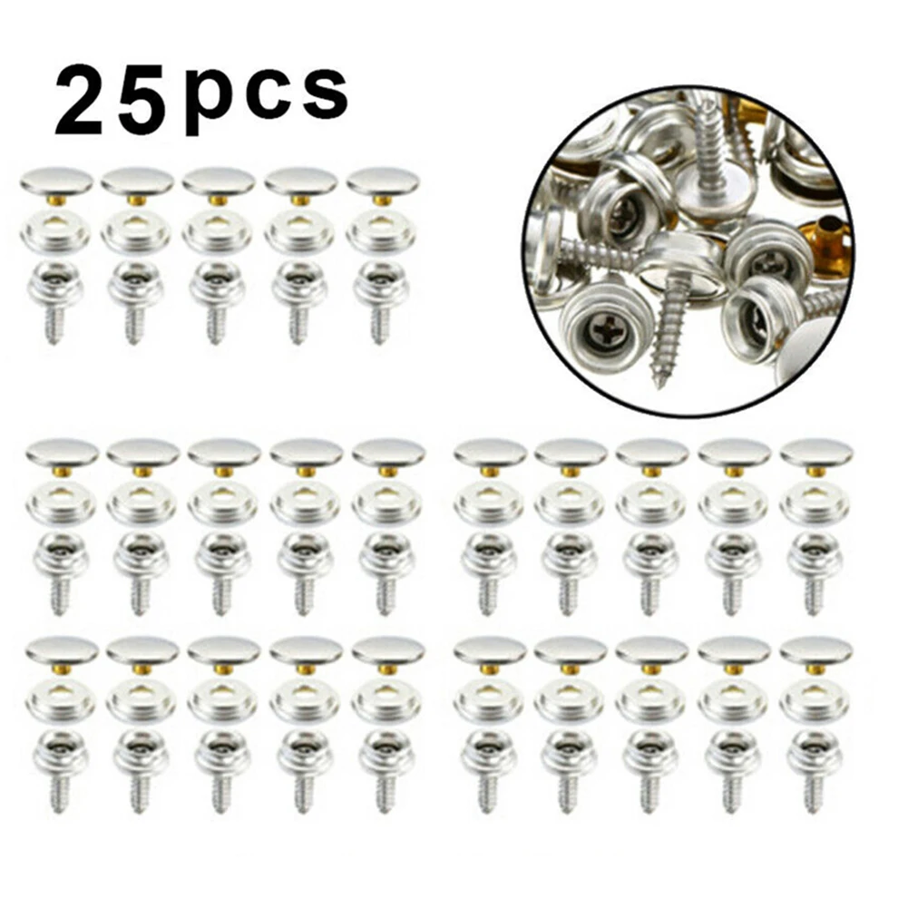 75 PCS Snap Fastener Stainless Canvas Cap Screw Kit For Tent Boat Marine Set Big White Buckle Repair Kit Accessories
75 PCS Snap Fastener Stainless Canvas Cap Screw Kit For Tent Boat Marine Set Big White Buckle Repair Kit Accessories