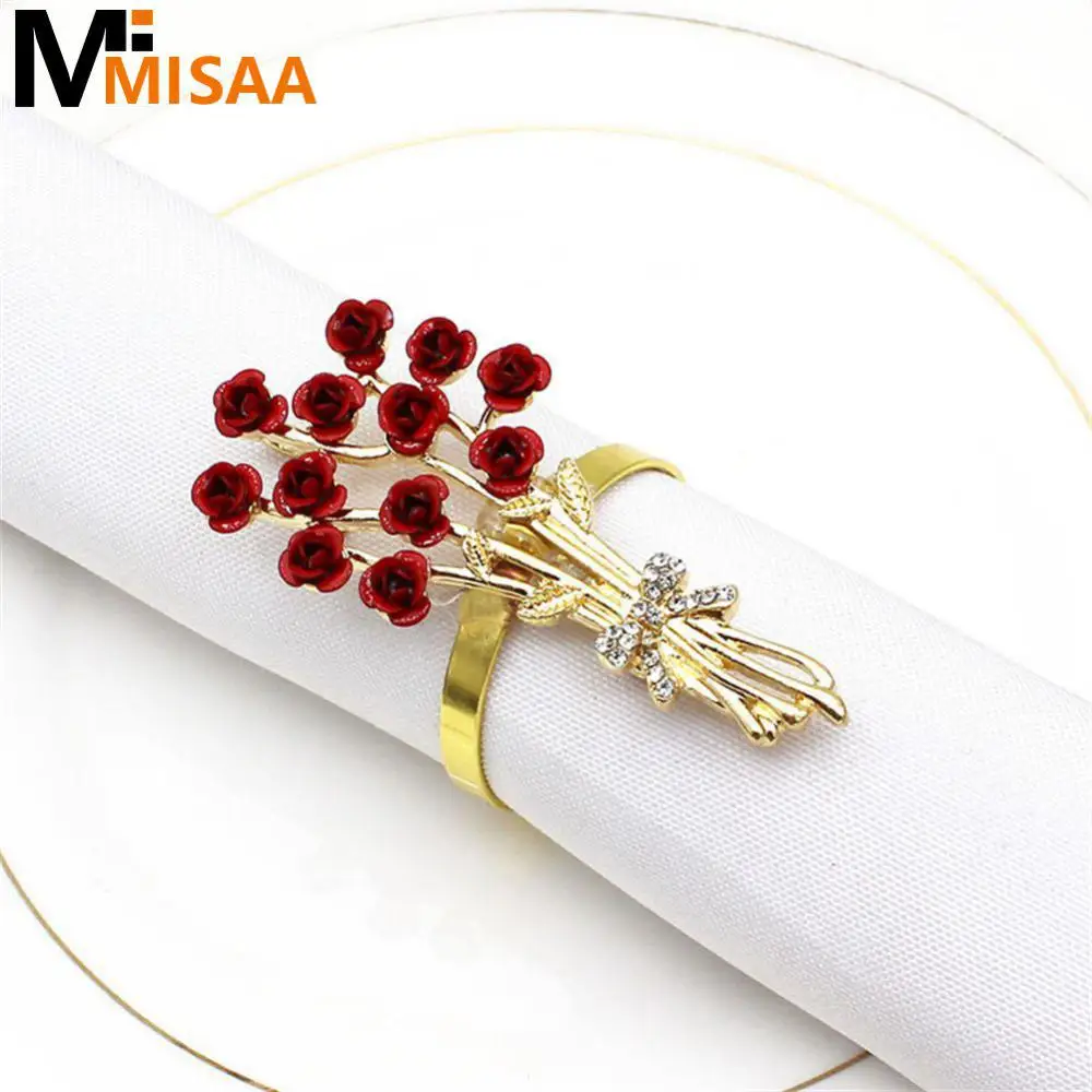 Пуговица для салфетки красное прочное многоразовое моющееся кольцо для салфеток для гостиниц, металлическая пряжка из розового сплава для салфеток, удобный сплав цинка 
Пуговица для салфетки красное прочное многоразовое моющееся кольцо для салфеток для гостиниц, металлическая пряжка из розового сплава для салфеток, удобный сплав цинка