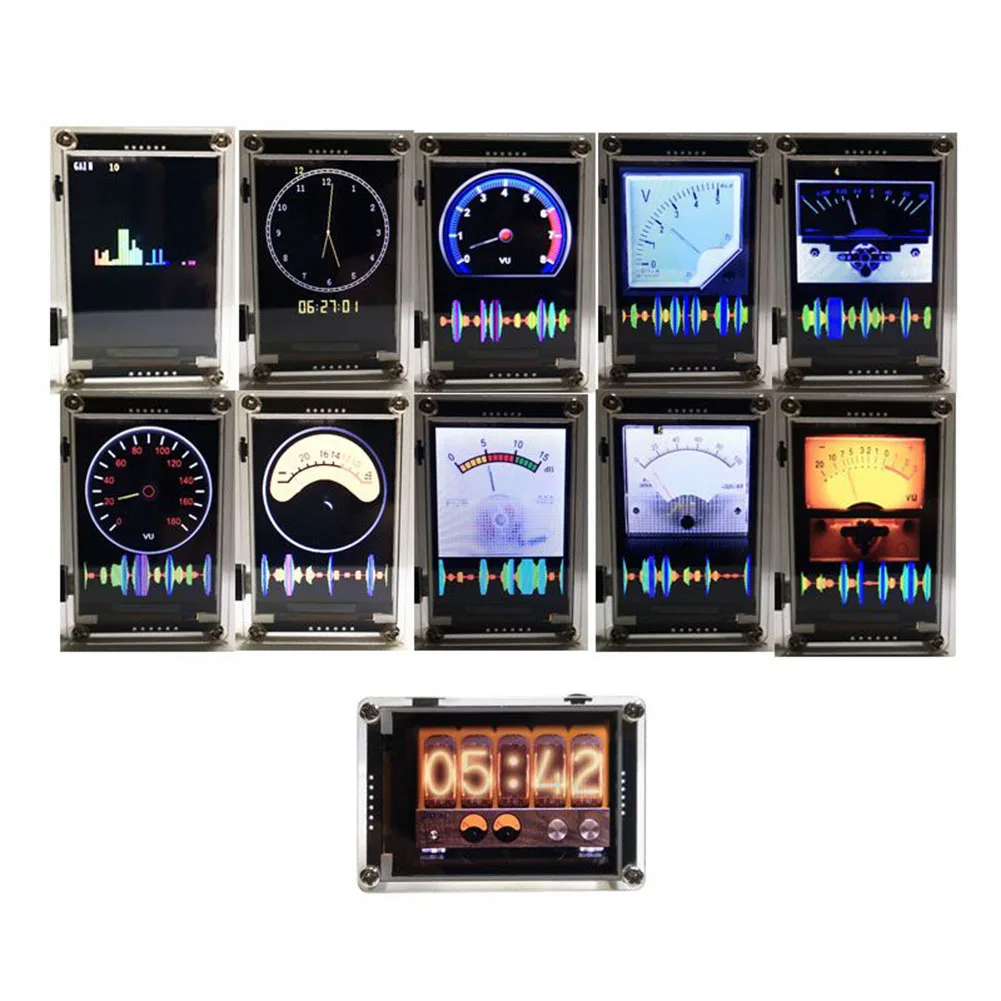 Advanced rhythm VU meter with adjustable gain and responsive 2 4 inch HD LCD display Perfect for music production
Advanced rhythm VU meter with adjustable gain and responsive 2 4 inch HD LCD display Perfect for music production