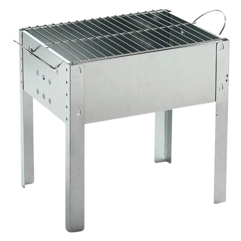 

Outdoor BBQ Grill Household Portable Charcoal Grill Folding Outdoor Grill Easily Disassembled Stainless Steel
