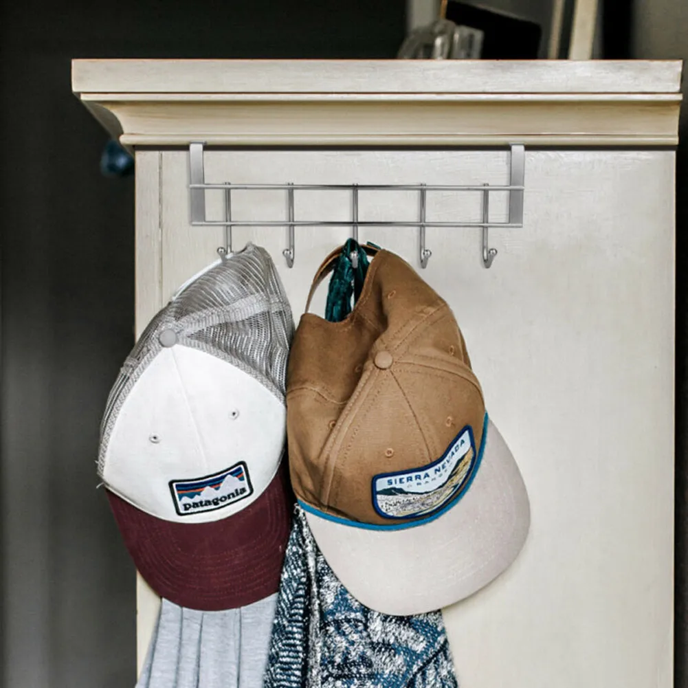 5 Hooks Over The Door Hooks Home Bathroom Organizer Rack Clothe Towel Hanger Kitchen Punch-free Cabinet Storage Rack
5 Hooks Over The Door Hooks Home Bathroom Organizer Rack Clothe Towel Hanger Kitchen Punch-free Cabinet Storage Rack
