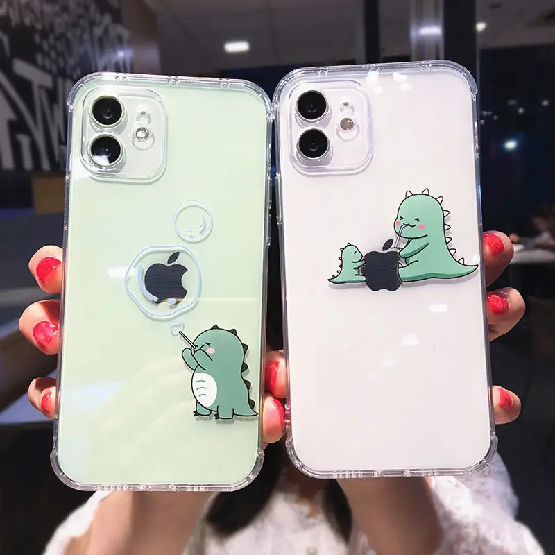 Cute Cartoon Animal Dinosaur Phone Case For iPhone 13 11 12 Pro Max XR XS Max X 7 8 Plus Soft TPU Clear Shockproof Back Cover
Cute Cartoon Animal Dinosaur Phone Case For iPhone 13 11 12 Pro Max XR XS Max X 7 8 Plus Soft TPU Clear Shockproof Back Cover