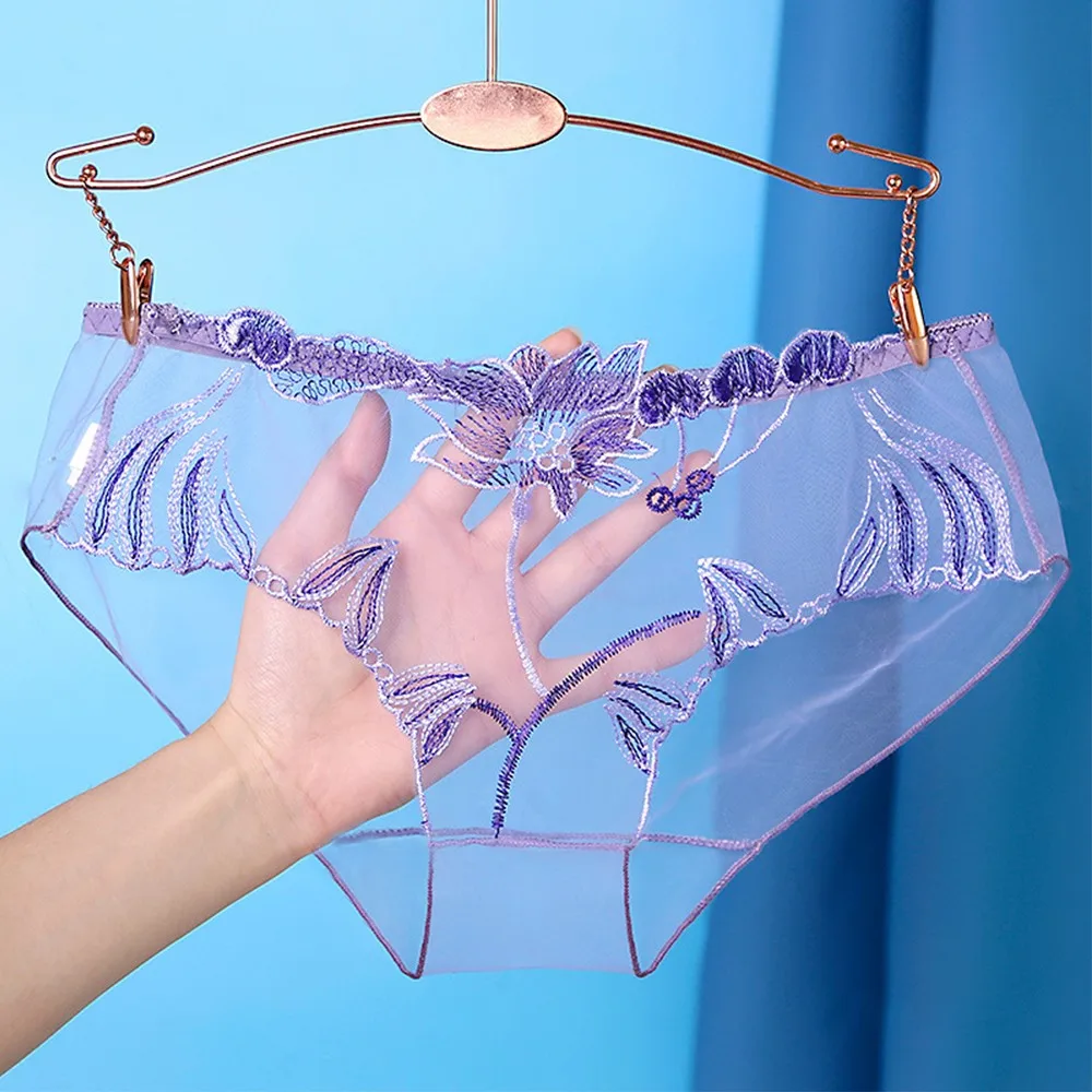 Women Sexy Underwear Transparent Lace Briefs Female Sheer Erotic Panties Lady Ultra-thin Mesh Underpants Breathable Lingerie
Women Sexy Underwear Transparent Lace Briefs Female Sheer Erotic Panties Lady Ultra-thin Mesh Underpants Breathable Lingerie