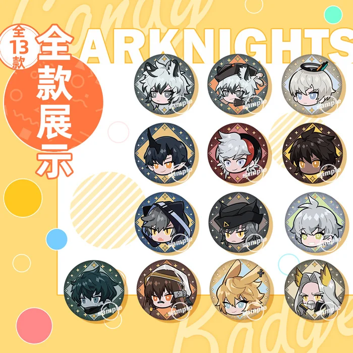 Anime Arknights SilverAsh Phantom Thorns Elysium Leonhardt Ayerscarpe Cartoon Candy Badge Button Brooch Pins Metal Cosplay Gift
Anime Arknights SilverAsh Phantom Thorns Elysium Leonhardt Ayerscarpe Cartoon Candy Badge Button Brooch Pins Metal Cosplay Gift