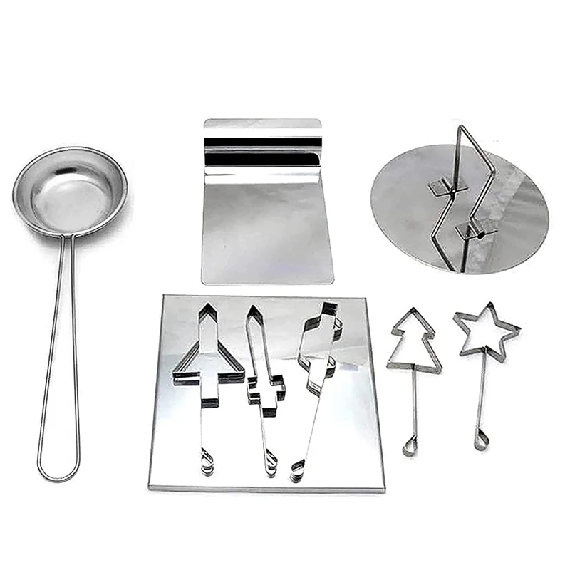 Korean Dalgona Kit Squid Game Sugar Candy Honeycomb Making Tools 9PCS Set - Squid Game Scene Honeycomb Challenge Recipe
Korean Dalgona Kit Squid Game Sugar Candy Honeycomb Making Tools 9PCS Set - Squid Game Scene Honeycomb Challenge Recipe
