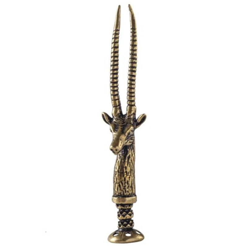 1pcs Brass Carving Deer Pipe Pressing Rod Grinding Cigarette Press Retro Multifunctional Cigarette Tobacco Pipes Accessories
1pcs Brass Carving Deer Pipe Pressing Rod Grinding Cigarette Press Retro Multifunctional Cigarette Tobacco Pipes Accessories