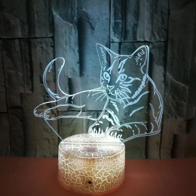 LED 7/16 Colorful Kids Night Light 3D Illusion Light Cat Table Lamp Room Holiday Christmas Light Decoration Gift for Kids
LED 7/16 Colorful Kids Night Light 3D Illusion Light Cat Table Lamp Room Holiday Christmas Light Decoration Gift for Kids