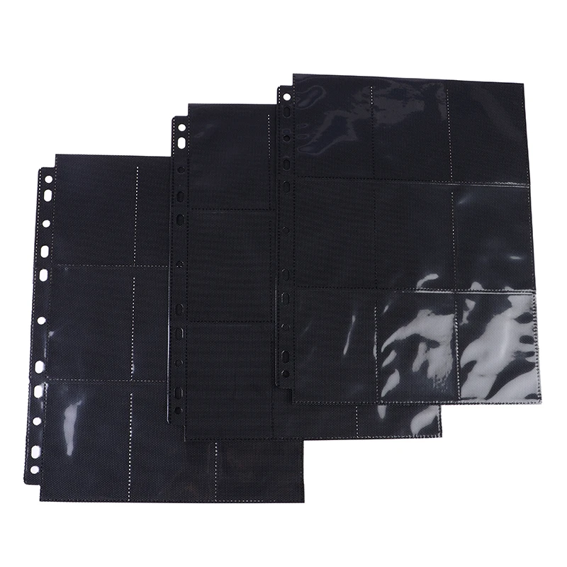 20pcs 9 Pocket 11 Holes Soft Clear Photo Album Page For Magical Currency Collection Game Star Post Card Binder
20pcs 9 Pocket 11 Holes Soft Clear Photo Album Page For Magical Currency Collection Game Star Post Card Binder