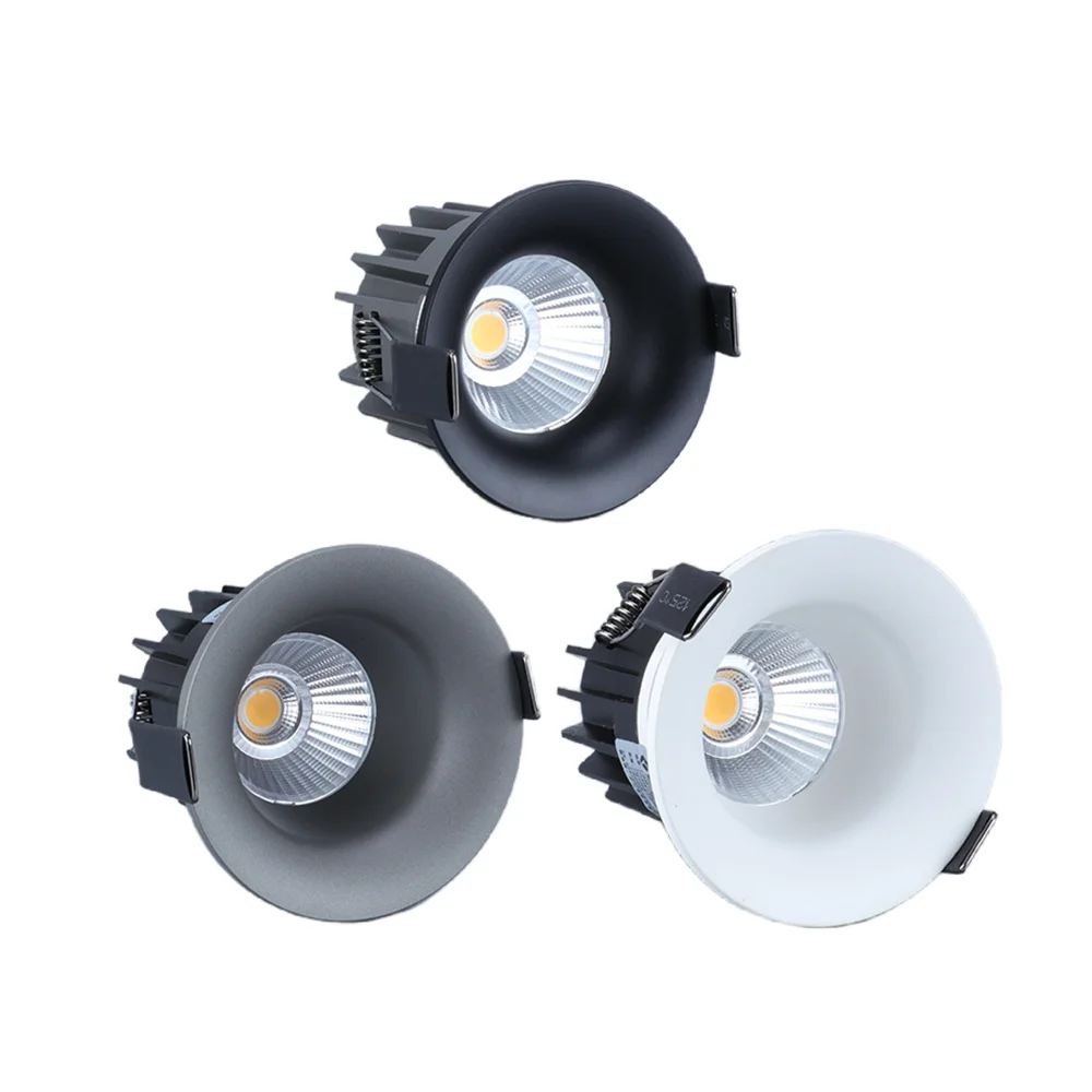 Anti-glare Dimmable Led Downlights CREE COB Ceiling Spot Light 10W12W15W18W AC90-265V Recessed Narrow Border Indoor Lighting
Anti-glare Dimmable Led Downlights CREE COB Ceiling Spot Light 10W12W15W18W AC90-265V Recessed Narrow Border Indoor Lighting
