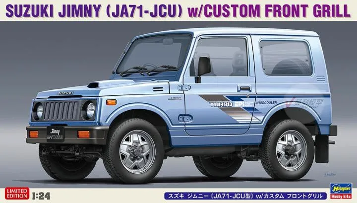 1/24 Hasegawa пластиковая сборка, модель автомобиля, игрушка Suzuki JIMNY, стандартная модель, набор для сборки «сделай сам» #20509
1/24 Hasegawa пластиковая сборка, модель автомобиля, игрушка Suzuki JIMNY, стандартная модель, набор для сборки «сделай сам» #20509