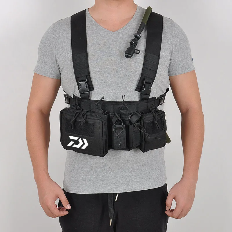 Multifunctional Men's Portable Adjustable Fishing Vest Outdoor Tactical Sports Breathable Multi-Pocket Camouflage Fishing Vests
Multifunctional Men's Portable Adjustable Fishing Vest Outdoor Tactical Sports Breathable Multi-Pocket Camouflage Fishing Vests