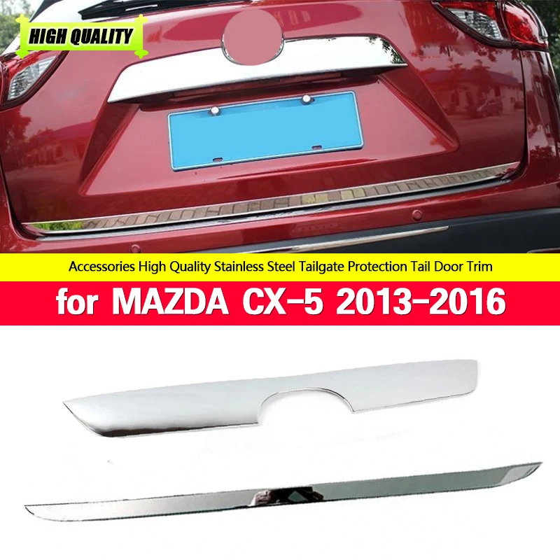 STAINLESS REAR TRUNK BOOT TAILGATE DOOR LID COVER TRIM MOLDING STAINLESS GARNISH STRIPFI T For MAZDA CX-5 CX5 2013 - 2016
STAINLESS REAR TRUNK BOOT TAILGATE DOOR LID COVER TRIM MOLDING STAINLESS GARNISH STRIPFI T For MAZDA CX-5 CX5 2013 - 2016