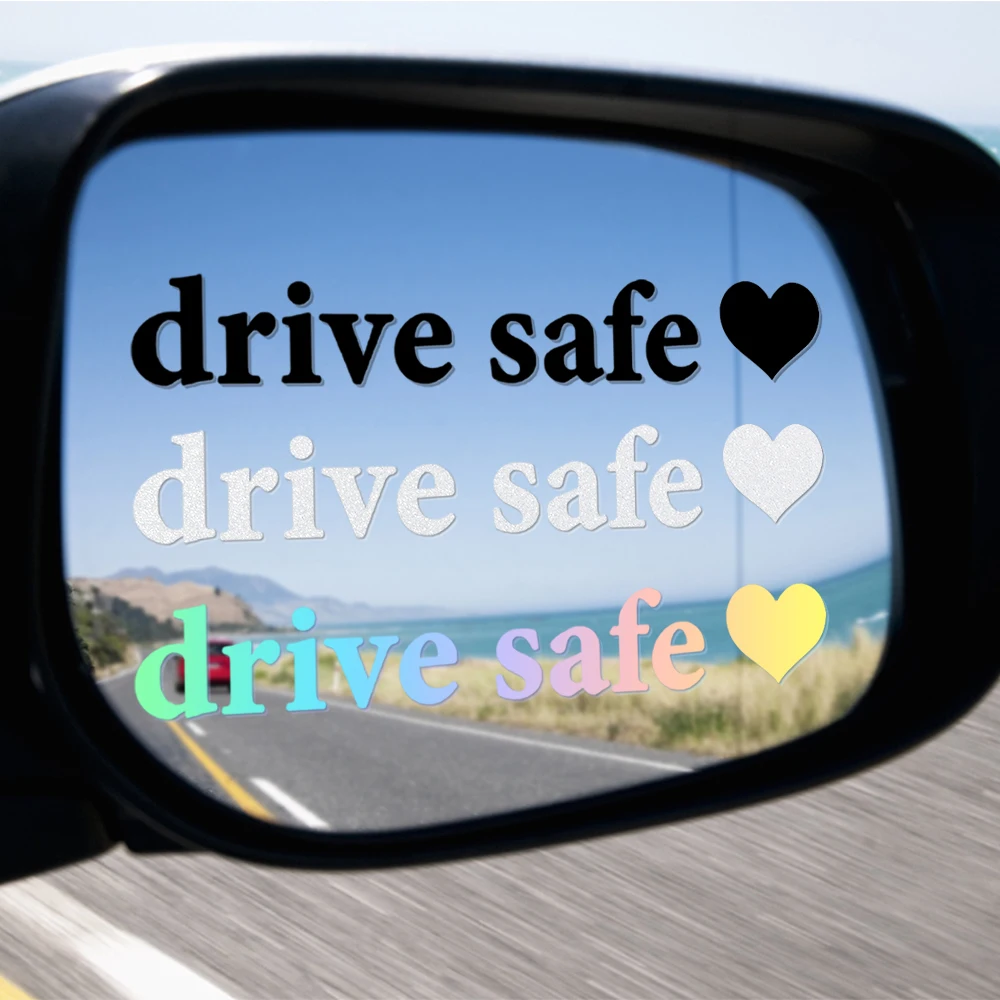 Drive Safe Car Stickers Car Mirrors Decorative Personalized Vinyl Stickers Decals Sticker Gifts for Men Women
Drive Safe Car Stickers Car Mirrors Decorative Personalized Vinyl Stickers Decals Sticker Gifts for Men Women
