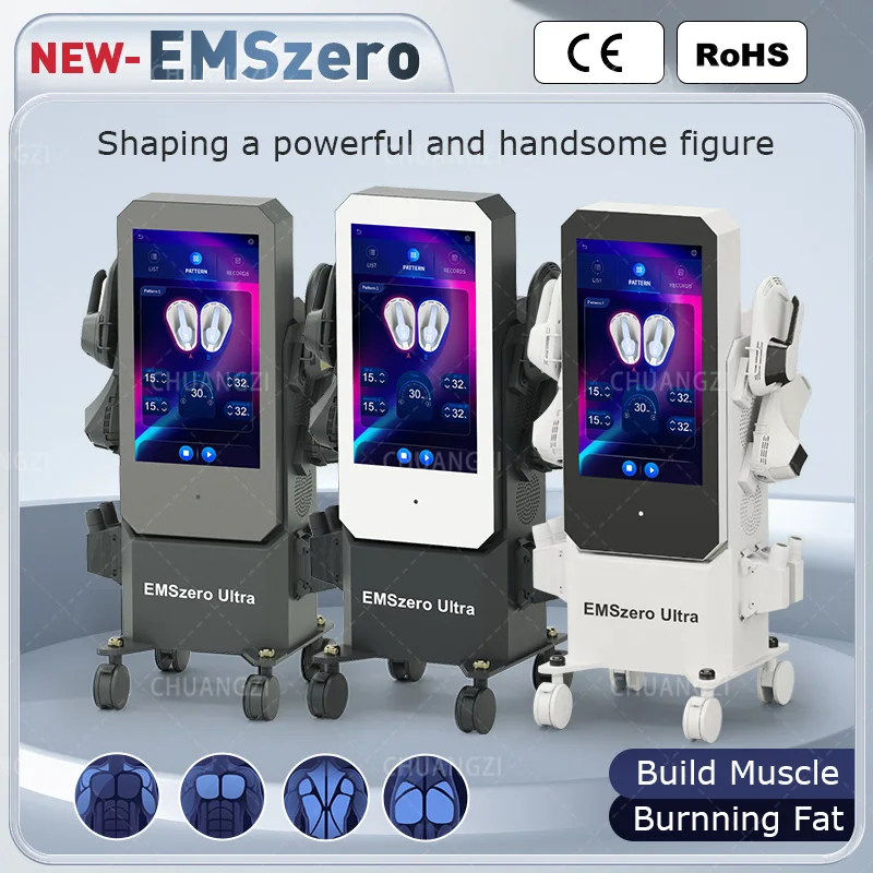 Emszero Pro RF 6500W 15 Tesla Emslim Large Screen Muscle Sculpt Body HI-EMT Machine Slimming Stimulator Equipment Muscle
Emszero Pro RF 6500W 15 Tesla Emslim Large Screen Muscle Sculpt Body HI-EMT Machine Slimming Stimulator Equipment Muscle