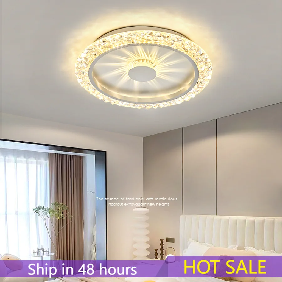Living Room Master Bedroom Ceiling Lights Modern Minimalist 2022 New Crystal Light Luxury Warm Restaurant Aisle Corridor Lamp
Living Room Master Bedroom Ceiling Lights Modern Minimalist 2022 New Crystal Light Luxury Warm Restaurant Aisle Corridor Lamp