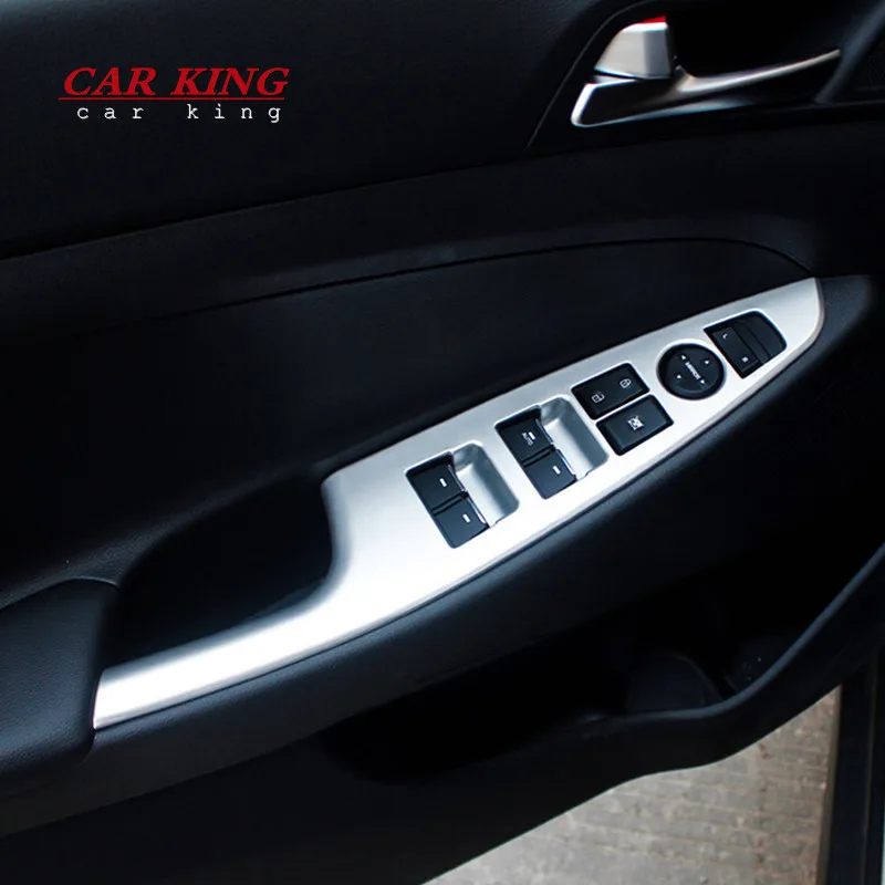 For Hyundai Tucson 2015-2019 ABS Matte/Carbon fibre Door Window glass Lift Control Switch Panel Cover Trim Car Styling 4pcs
For Hyundai Tucson 2015-2019 ABS Matte/Carbon fibre Door Window glass Lift Control Switch Panel Cover Trim Car Styling 4pcs