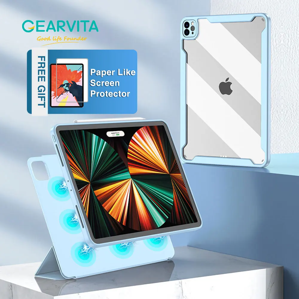 Case for iPad Pro 11 iPad Air 4 5 Magnetic Protective Case for iPad Pro 12.9 iPad Mini for iPad 7th 8th 9th Generation iPad Case
Case for iPad Pro 11 iPad Air 4 5 Magnetic Protective Case for iPad Pro 12.9 iPad Mini for iPad 7th 8th 9th Generation iPad Case