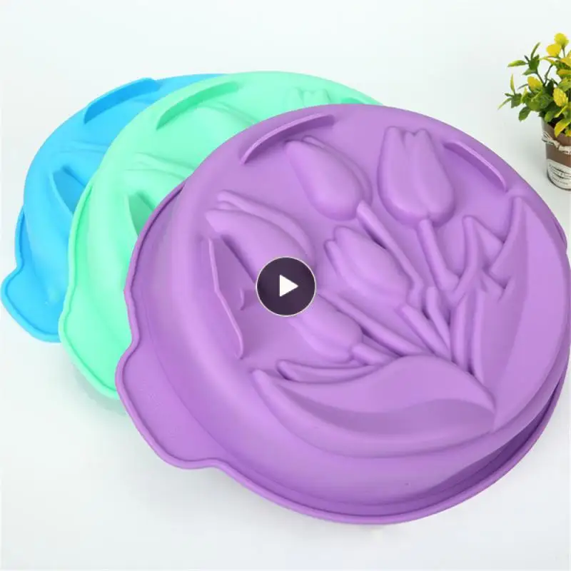 Round Chocolate Mold Firm And Durable Exquisite Food Shape Silicone Cake Molds Tough Pulling Resistant Kitchen Baking Pan 
Round Chocolate Mold Firm And Durable Exquisite Food Shape Silicone Cake Molds Tough Pulling Resistant Kitchen Baking Pan