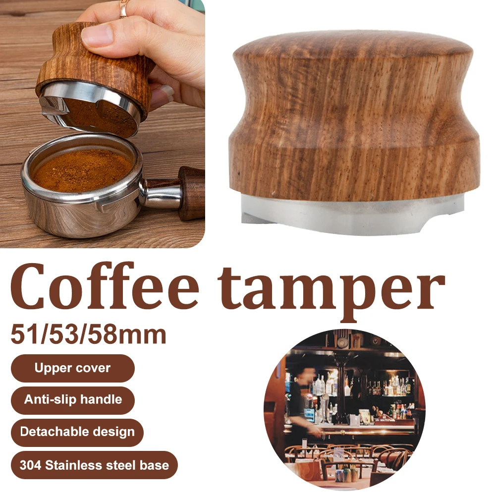 51/53/58mm Coffee Tamper Stainless Steel Coffee Distributor Espresso Tool Height Adjustment Coffee Tamper Coffee Accessories
51/53/58mm Coffee Tamper Stainless Steel Coffee Distributor Espresso Tool Height Adjustment Coffee Tamper Coffee Accessories