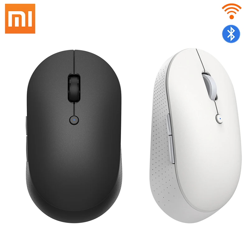 Original Xiaomi Wireless Dual Mode Mouse Silent Bluetooth USB 2.4G link Side buttons Portable Mini Wireless Mouse for computer
Original Xiaomi Wireless Dual Mode Mouse Silent Bluetooth USB 2.4G link Side buttons Portable Mini Wireless Mouse for computer