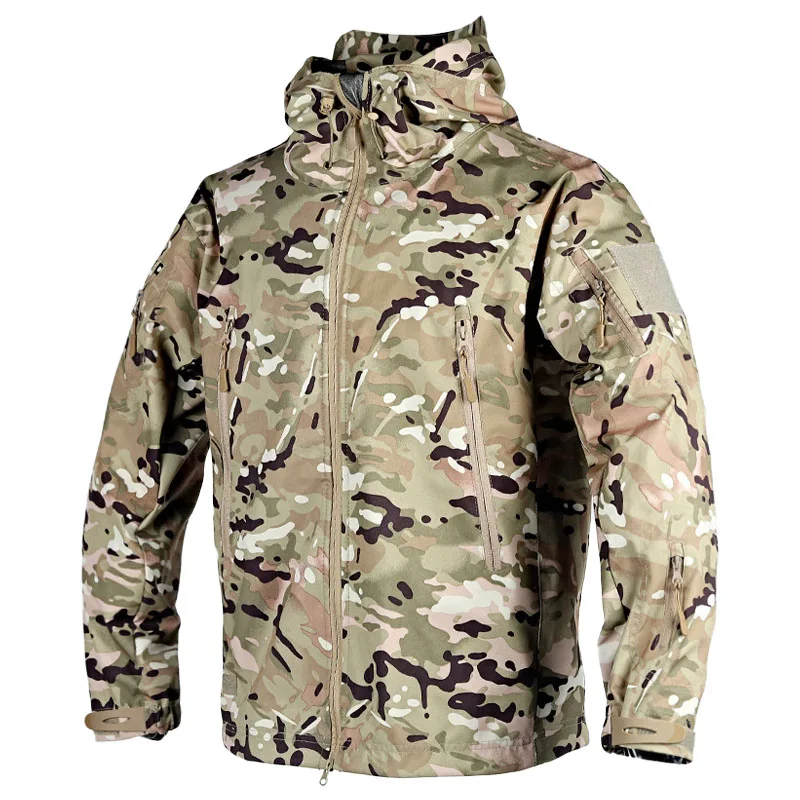 Waterproof Tactical Windbreaker Jacket Men Military Camouflage Combat Multi-pocket Wear-resistant Trench Coat Army Cargo Clothes
Waterproof Tactical Windbreaker Jacket Men Military Camouflage Combat Multi-pocket Wear-resistant Trench Coat Army Cargo Clothes