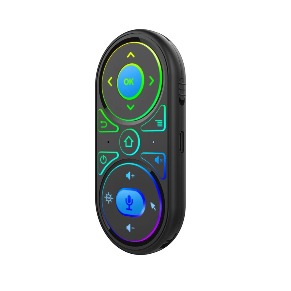 Fly Mouse Universal Remote Control Smart Voice Airmouse Gyroscope Keyboard RGB Backlit Learning Controller for PC
Fly Mouse Universal Remote Control Smart Voice Airmouse Gyroscope Keyboard RGB Backlit Learning Controller for PC