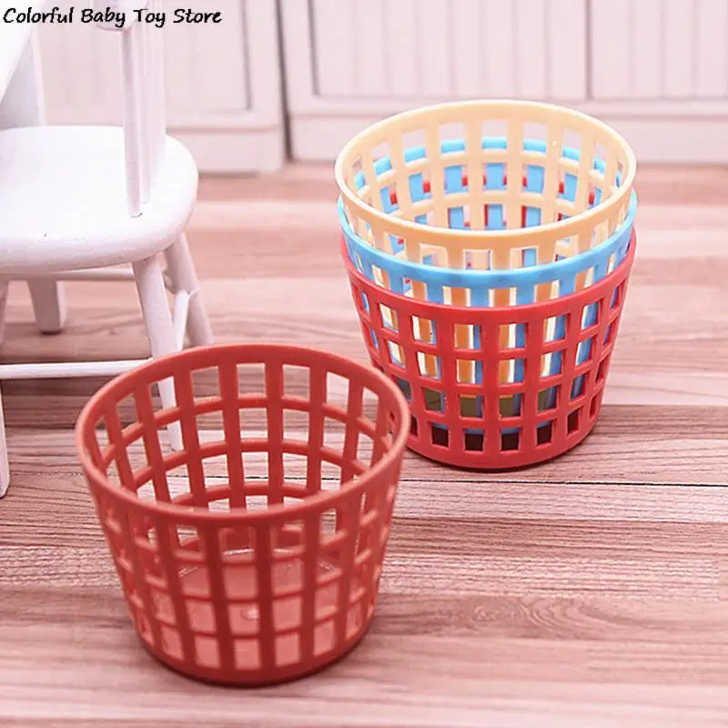 4PCS Doll house household appliances simulation mini storage basket clothes storage basket trash can
4PCS Doll house household appliances simulation mini storage basket clothes storage basket trash can