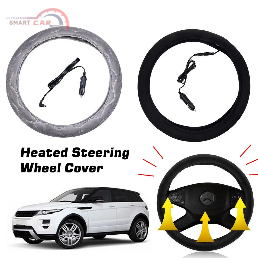 1 set DC 12V Car Electric Heating Steering Wheel Cover Case 38cm Steering Wheel Protector Universal For Winter Car Accessories
1 set DC 12V Car Electric Heating Steering Wheel Cover Case 38cm Steering Wheel Protector Universal For Winter Car Accessories