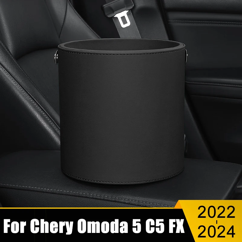 For Chery Omoda 5 Omoda C5 FX 2022 2023 2024 EV Hybrid Portable Car Circular Trash Can Garbage Pocket Sundries Bin Organizer 
For Chery Omoda 5 Omoda C5 FX 2022 2023 2024 EV Hybrid Portable Car Circular Trash Can Garbage Pocket Sundries Bin Organizer