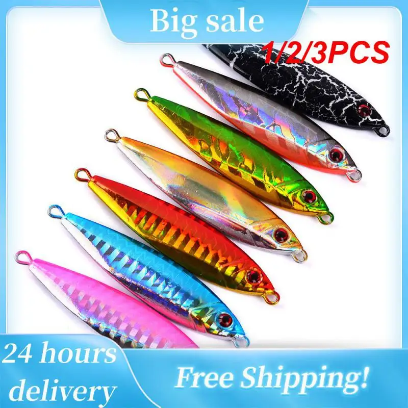 1/2/3PCS Micro Metal Jig Expert Angler Versatile Durable Highly Effective Easy To Use Saltwater Jack Fishing Lure
1/2/3PCS Micro Metal Jig Expert Angler Versatile Durable Highly Effective Easy To Use Saltwater Jack Fishing Lure