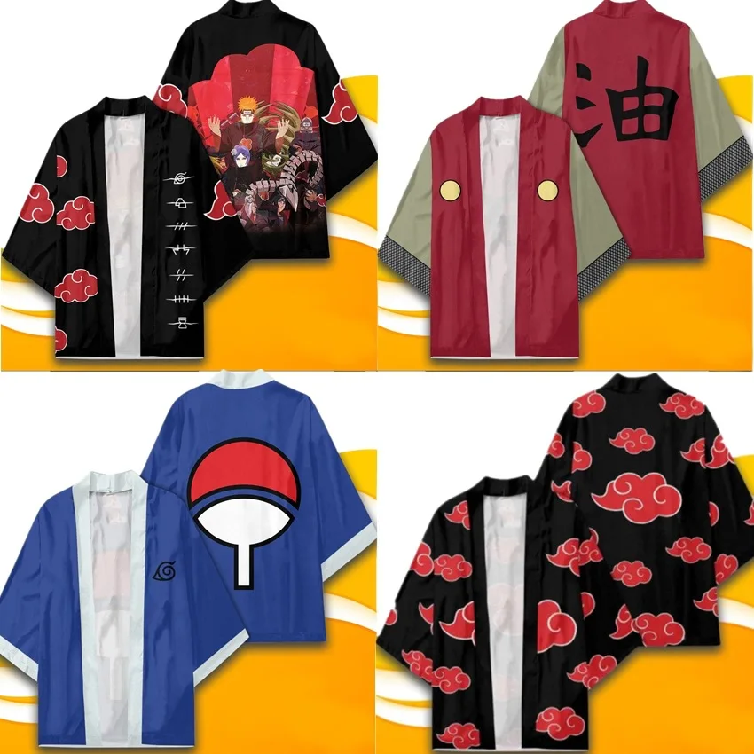 

Color Cosplayer Cosplay Costume Japanese Kimono Cardigan Women/men Harajuku Streetwear Haori Yukata Kimono Shirt Coat