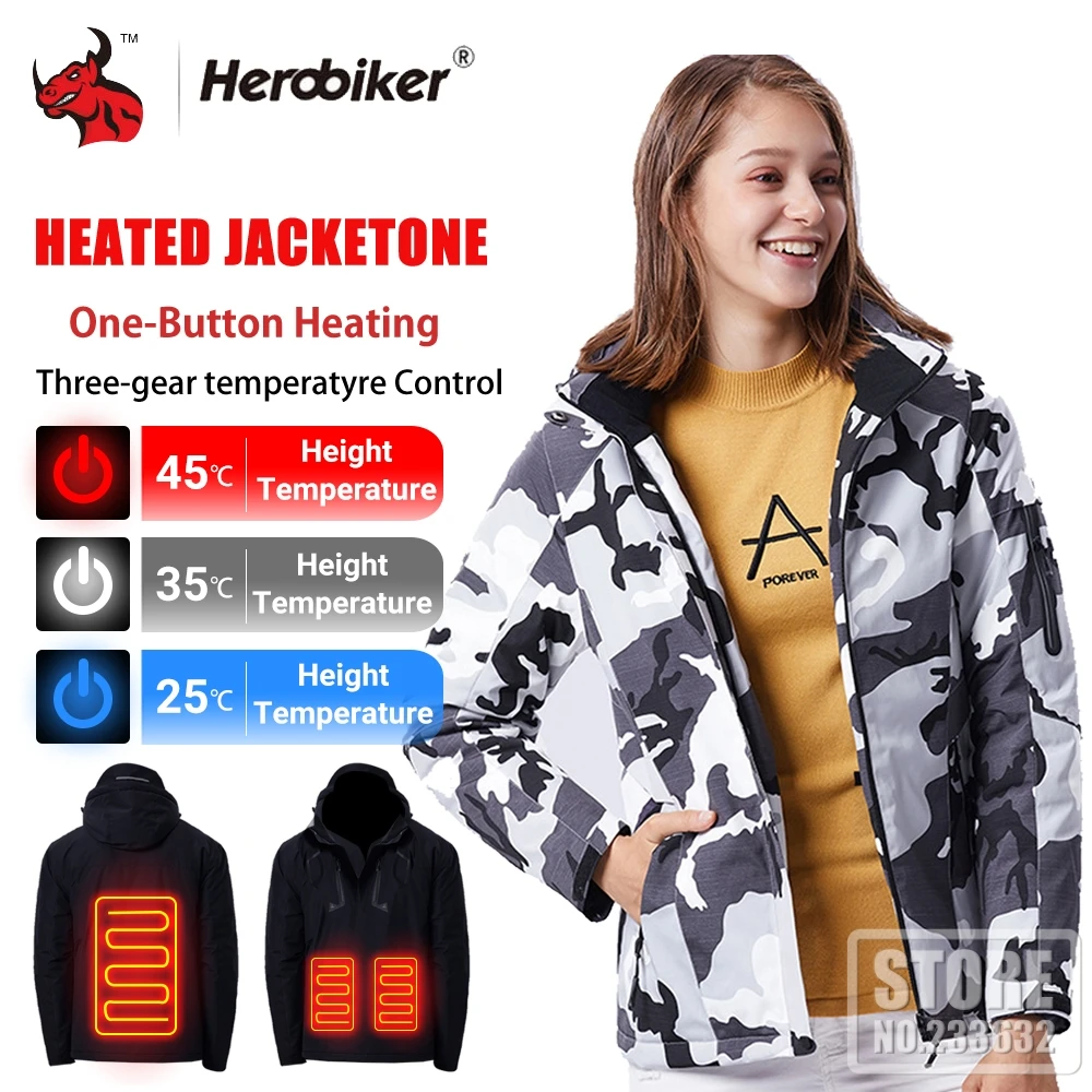 Motorcycle Jacket Electric Heated Jacket Winter Outdoor Jacket USB Heating Vest Moto Biker Thermal Warm Women Motorcycle Jacket
Motorcycle Jacket Electric Heated Jacket Winter Outdoor Jacket USB Heating Vest Moto Biker Thermal Warm Women Motorcycle Jacket