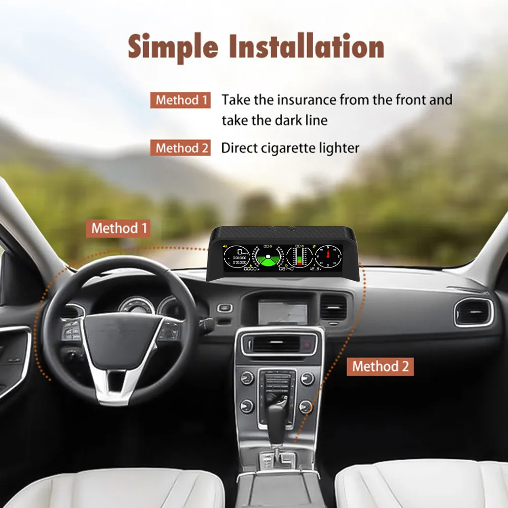 Hot Sale Reliable HUD X90 O.5V Digital GPS Inclinometer MPH KM/h Speedometer X90 -40℃ +40℃ 170*68*60(mm) 2.4GHz
Hot Sale Reliable HUD X90 O.5V Digital GPS Inclinometer MPH KM/h Speedometer X90 -40℃ +40℃ 170*68*60(mm) 2.4GHz