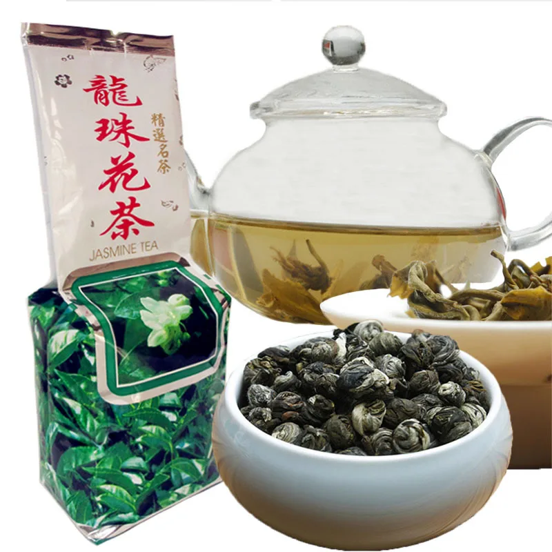 Natural Chinese Jasmine Tea Green Jasmine Dragon Pearl Slimming Flower Chinese Tea Tea Pot
Natural Chinese Jasmine Tea Green Jasmine Dragon Pearl Slimming Flower Chinese Tea Tea Pot