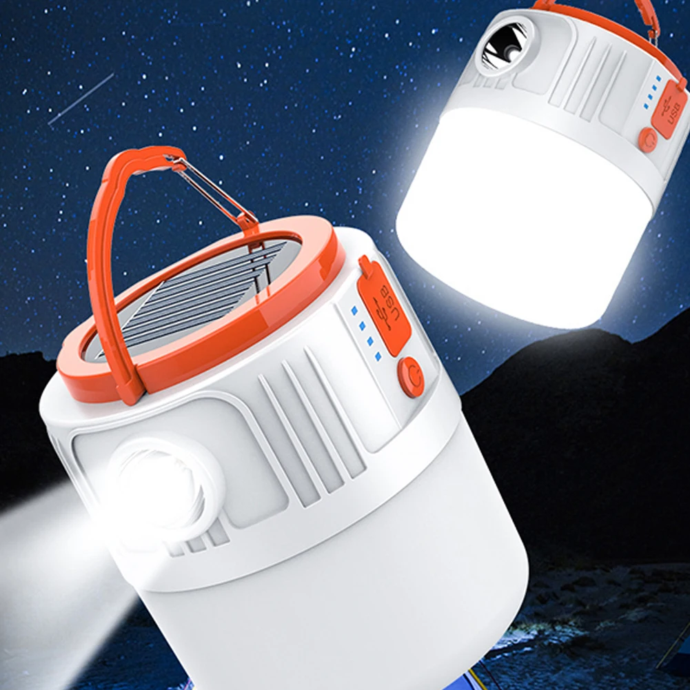 Solar Camping LED Lantern 6 Gears Remote Control USB Rechargeable Tent Light Outdoor Emergency Lights Camping Accessories
Solar Camping LED Lantern 6 Gears Remote Control USB Rechargeable Tent Light Outdoor Emergency Lights Camping Accessories