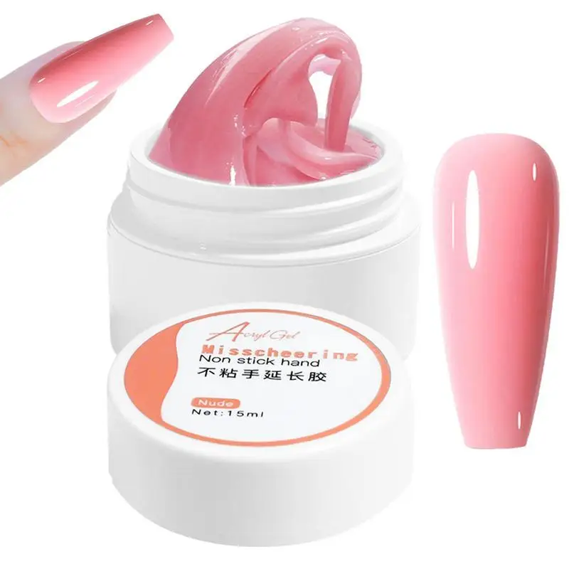 Nail Gel Polish | Nail Extension Gel | DIY Gel Builder 15ml Gel Nail Extension for Nail Strengthening 
Nail Gel Polish | Nail Extension Gel | DIY Gel Builder 15ml Gel Nail Extension for Nail Strengthening