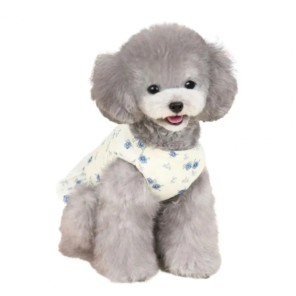 Стильное милое платье для домашних животных с украшением, моющееся платье для домашних животных с буксировочным кольцом для Тедди
Стильное милое платье для домашних животных с украшением, моющееся платье для домашних животных с буксировочным кольцом для Тедди