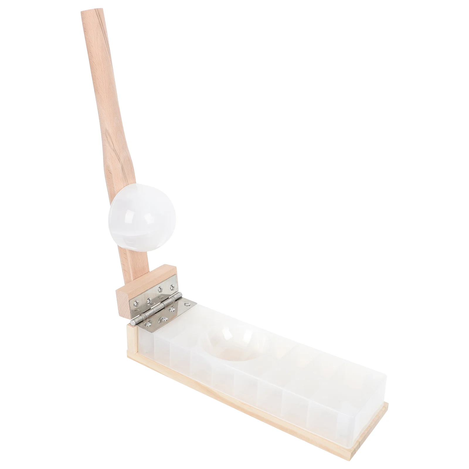 Long Handle Dumpling Skin Presser Mold Wood Tortilla Presser Wood Dough Pressing Tool
Long Handle Dumpling Skin Presser Mold Wood Tortilla Presser Wood Dough Pressing Tool
