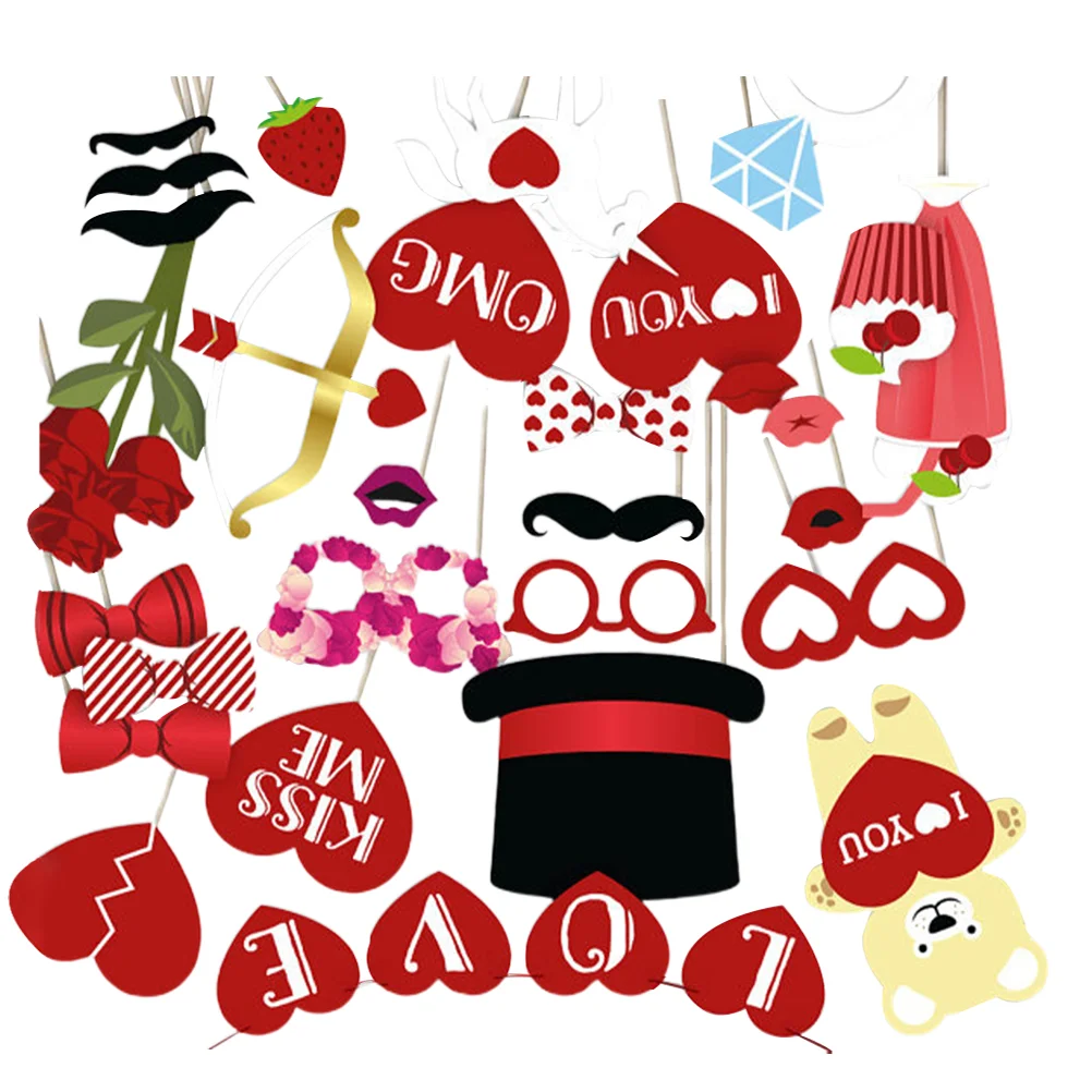 1 Set Valentine Day Photo Props Funny Taking Props Supplies Paper Party Photo Props LOVE Banners Photo Props for Birthday
1 Set Valentine Day Photo Props Funny Taking Props Supplies Paper Party Photo Props LOVE Banners Photo Props for Birthday