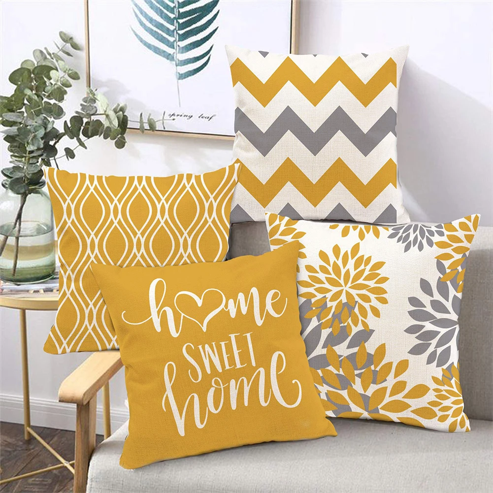Geometric Cushion Yellow White Geometric Linen Pillowcase Nordic Style Nordic Style Sofa Cushion Cover Home Decoration 45x45cm
Geometric Cushion Yellow White Geometric Linen Pillowcase Nordic Style Nordic Style Sofa Cushion Cover Home Decoration 45x45cm