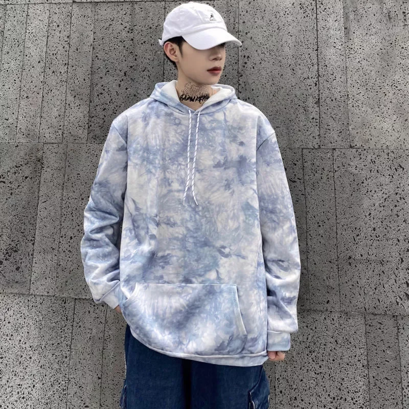 2022NEW Kong style autumn winter chic tie-dye hooded sweater men's trendy hip-hop couple jacket ins loose large size men'
2022NEW Kong style autumn winter chic tie-dye hooded sweater men's trendy hip-hop couple jacket ins loose large size men'