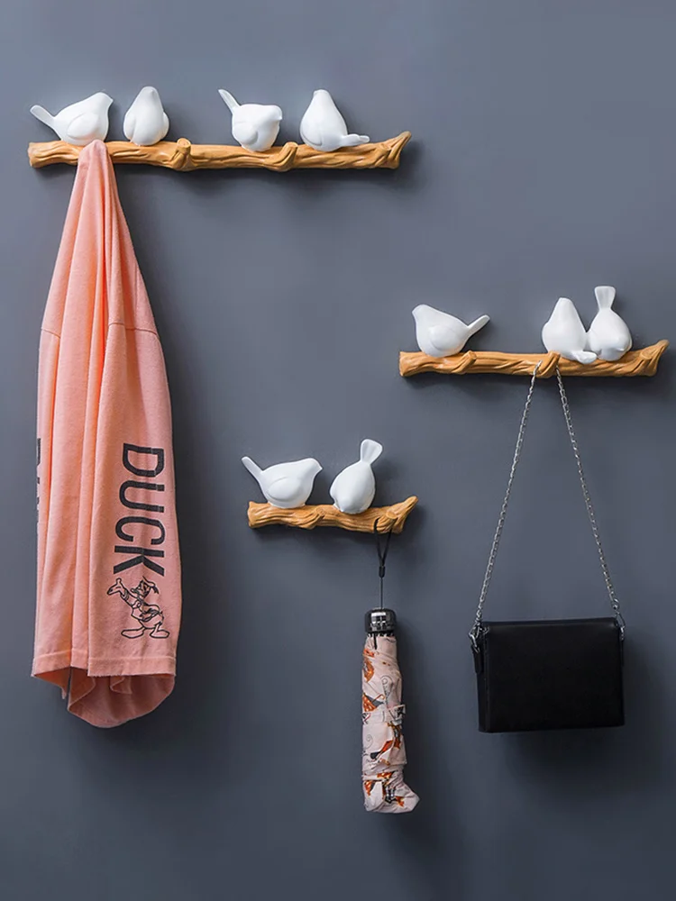 Nordic Resin Coat Hook Wall Hanger For Hanging Keys Toys Towels Holder Rack Creative Simulation Bird Organizer
Nordic Resin Coat Hook Wall Hanger For Hanging Keys Toys Towels Holder Rack Creative Simulation Bird Organizer