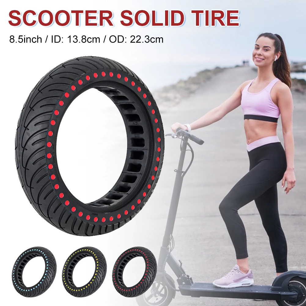 8.5x2 Inch Electric Scooter Tires Rubber Solid Tires Shock Absorption Damping Tyre 8.5" for Xiaomi M365/Pro/4S/Pro2 Accessories
8.5x2 Inch Electric Scooter Tires Rubber Solid Tires Shock Absorption Damping Tyre 8.5" for Xiaomi M365/Pro/4S/Pro2 Accessories
