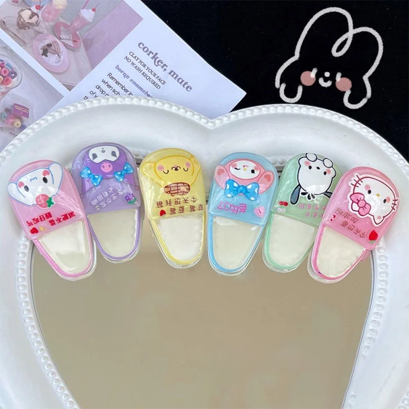 Маленькие шлепанцы Kawaii аниме Cinnamoroll MyMelody Kuromi заколка для волос Sanrioed мультяшный Утконос зажим челка пляжный зажим подарок для девушки с сердцем
Маленькие шлепанцы Kawaii аниме Cinnamoroll MyMelody Kuromi заколка для волос Sanrioed мультяшный Утконос зажим челка пляжный зажим подарок для девушки с сердцем