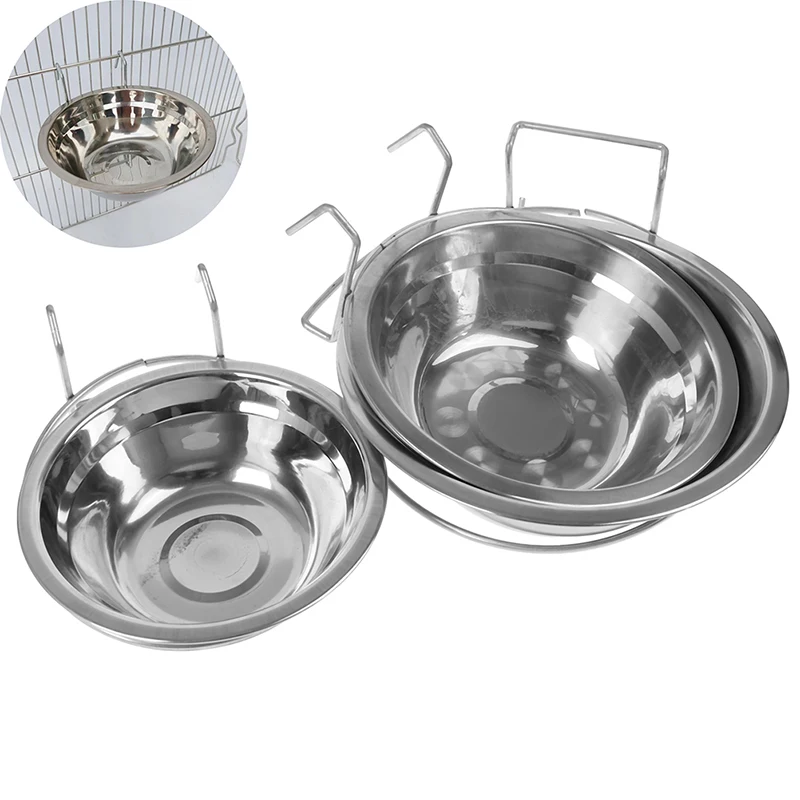 Pet Birds Stainless Steel Food Box Parakeet Parrot Hanging Cage Bowl Cup Bird Feeding Food Drinking Feeder Anti Turnover Dish
Pet Birds Stainless Steel Food Box Parakeet Parrot Hanging Cage Bowl Cup Bird Feeding Food Drinking Feeder Anti Turnover Dish