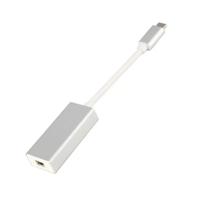 USB 3.1 Type C to Mini DP 4K x 2K 10Gbps Mini Displayport Cable USB-C Display Port Video Transmission Adapter for Macbook
USB 3.1 Type C to Mini DP 4K x 2K 10Gbps Mini Displayport Cable USB-C Display Port Video Transmission Adapter for Macbook