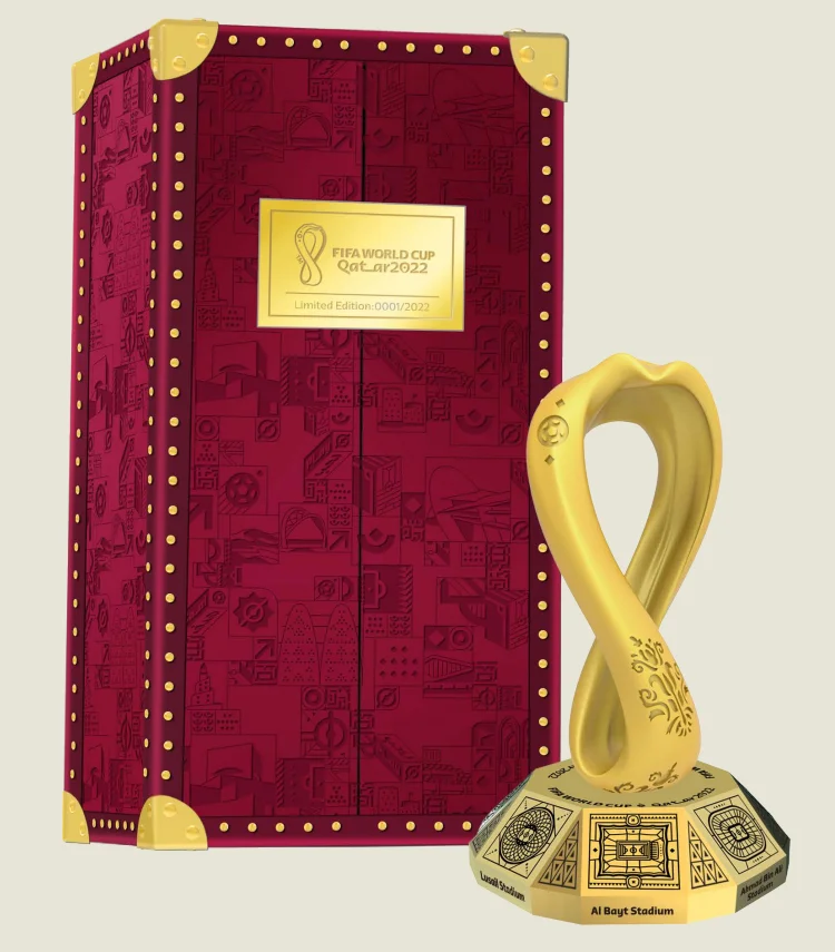 Official authentic 2022 Qatar world cup limited edition 3D emblem decoration f22-pkem-0011
Official authentic 2022 Qatar world cup limited edition 3D emblem decoration f22-pkem-0011