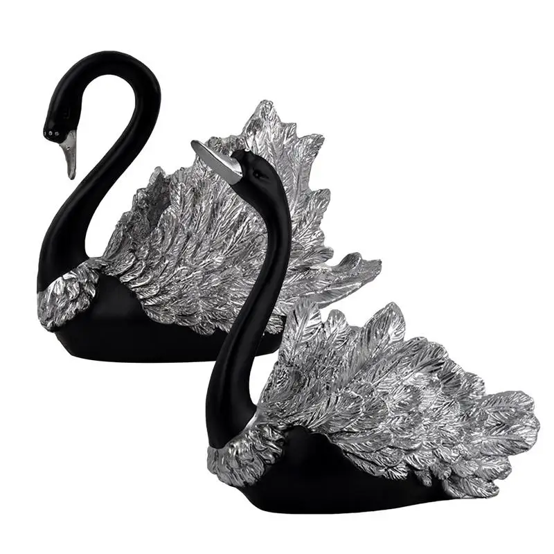 Black Swans Ornament Resin Swan Figurines Interior Lover Black Swans Living Room Animal Sculpture Figurines Decoration Supplies
Black Swans Ornament Resin Swan Figurines Interior Lover Black Swans Living Room Animal Sculpture Figurines Decoration Supplies
