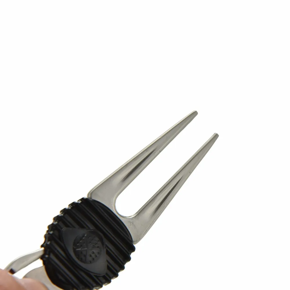 Stainless Steel Golf Club Ball Putting Green Fork Divot Lawn Repair Switchblade Tool Golfer Kit
Stainless Steel Golf Club Ball Putting Green Fork Divot Lawn Repair Switchblade Tool Golfer Kit
